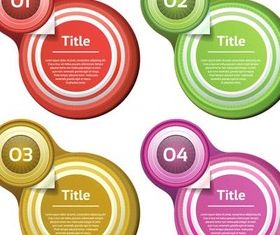 Creative Option Banners vector