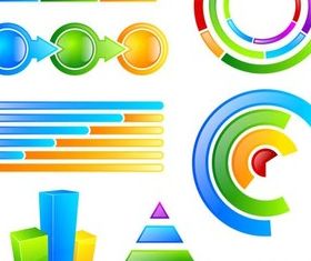 Web Infographics Elements vector