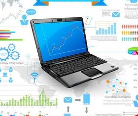Infographics free vectors