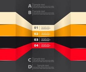 Infographic Backgrounds vector