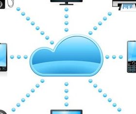 Cloud Technology vector graphics