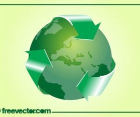 Green World vector graphics