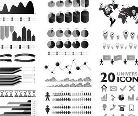 Infographics Elements vector