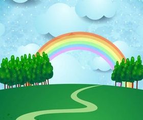 Natural Backgrounds vectors