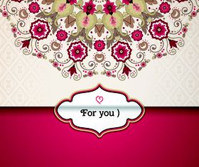 Floral s backgrounds 23 vector