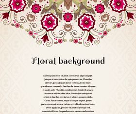 Florals backgrounds 16 vector