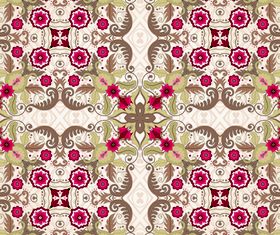 Seamless pattern floral 3 vector