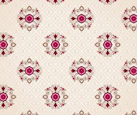 Seamless pattern floral 2 vector