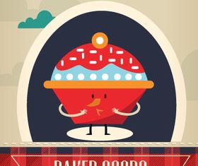 Menu background 5 vector