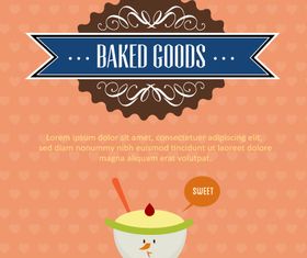 Menu background 10 vector