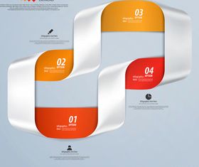 Infographics background 34 vector