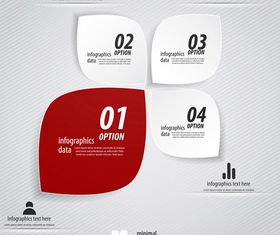 Infographics background 40 vector