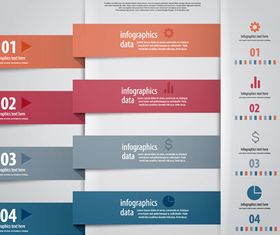 Infographics background 41 vector