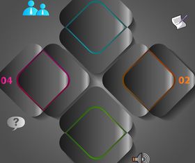 Infographics background 25 vector graphics