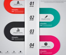 Infographics background 29 vector graphics