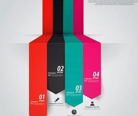 Infographics background 32 vector graphics