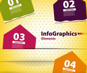 Infographics background 3 vector material