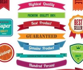 Colorful Sale Elements set vector