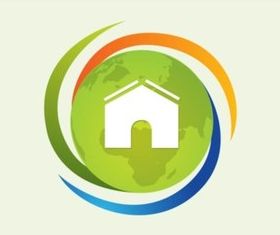 Ecology Icon vector graphics