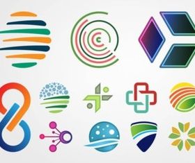 Abstract Logos Vector creative