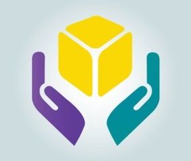 Hands Logo vectors graphic