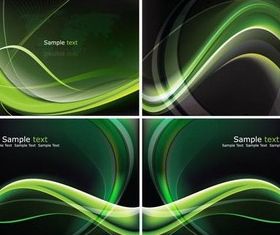 Dark Green Backgrounds vector material