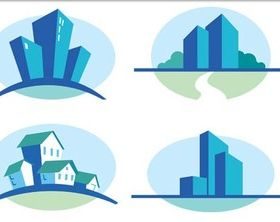 City Symbols graphic vector
