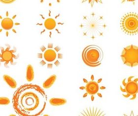 Sun Signs Vector