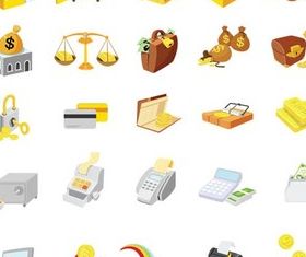 Banking Icons vector