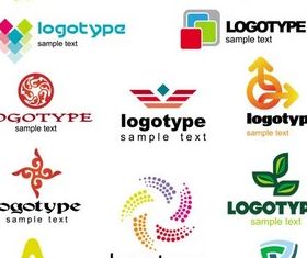 Colorful Logotypes design vectors
