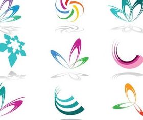 Lines Logo free vector