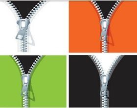 Backgrounds with zips vector