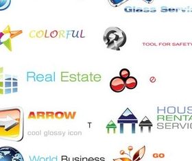 Different Color Logo vector