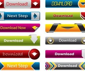 Download Buttons free vector
