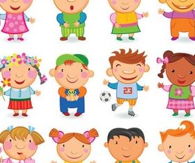 Happy Children vector