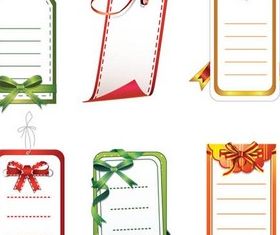 Vertical Labels graphic vectors