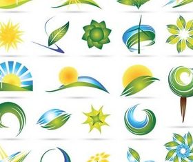 Nature Elements vector