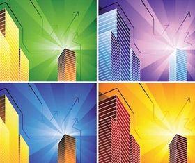 City Style Backgrounds vector