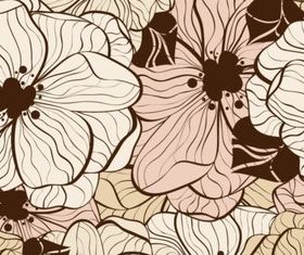 Hand drawn Floral vectors graphics