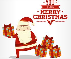 Santand gift background 3 vector
