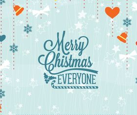 Christmas Message card 5 vector