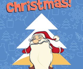 Christmas sant 1 vector