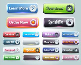 web button 16 vector