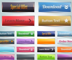 web button 19 vector graphics