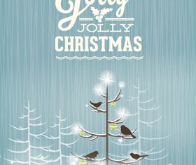 Jolly Christmas background 8 vector design