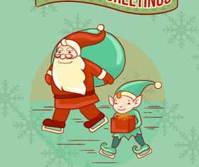 Santbackground 10 vector