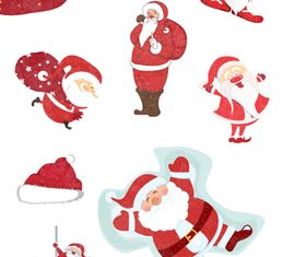 Christmas santa vector
