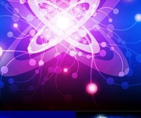 Colorful cloud background vectors