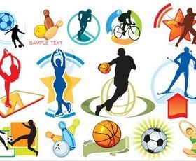 Sports Symbols free vector graphics