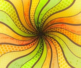 Creative space curve background vector